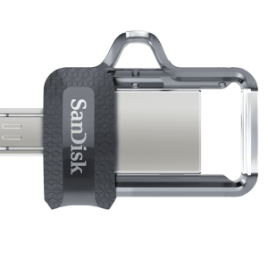 SanDisk 256GB Ultra Dual Drive USB Micro USB Flash Drive