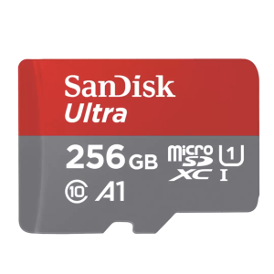 SanDisk 256GB Ultra MicroSDXC UHS-I Memory Card